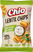 Chio Lentil Chips hagymás-tejfölös 65g